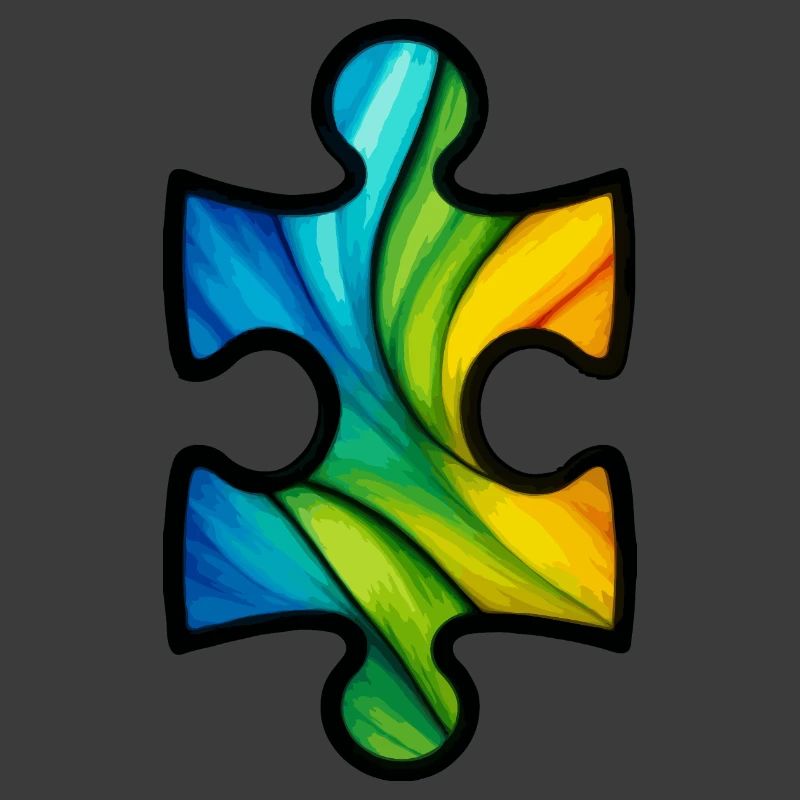 Puzzleteil zum Autismus-Bewusstsein