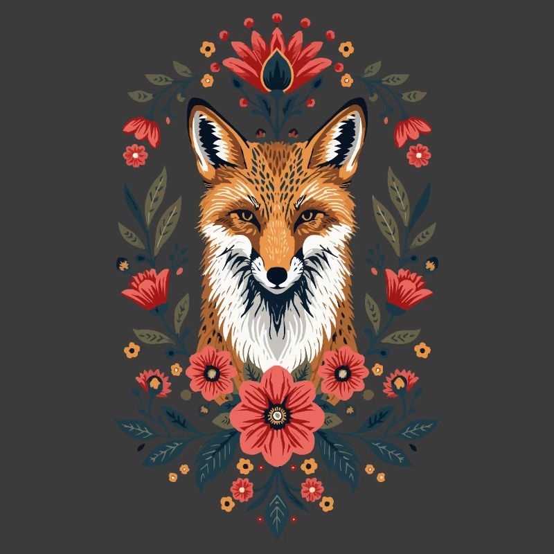 Blumenfuchs Porträt