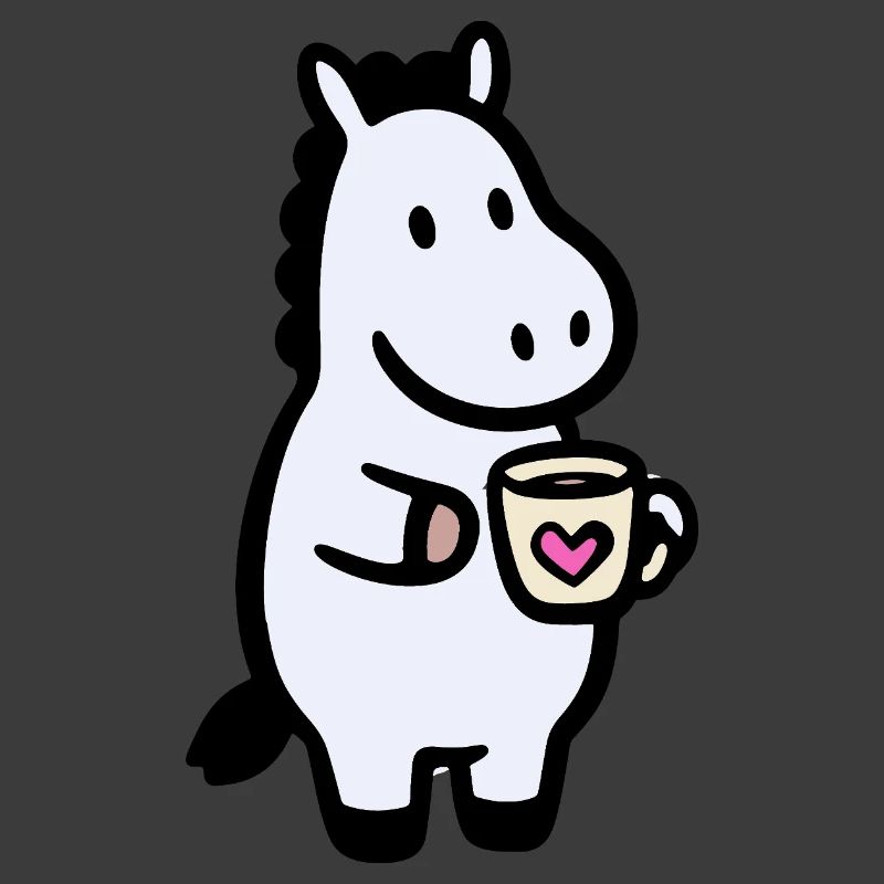HerzHippo Kaffee Begleiter