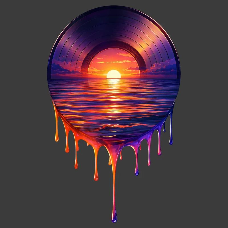 Tropfendes Vinyl