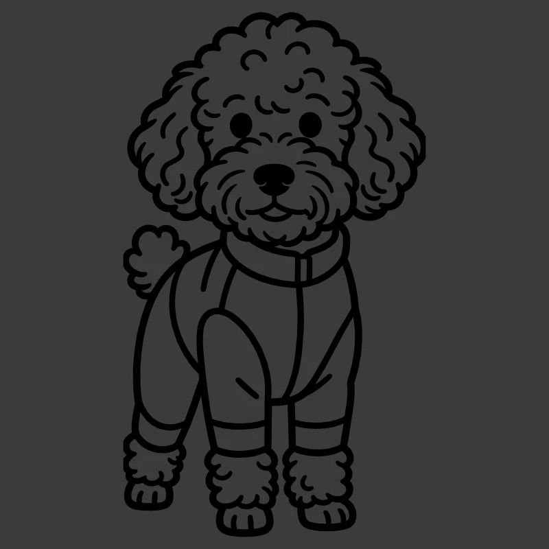 Spoodle Dog
