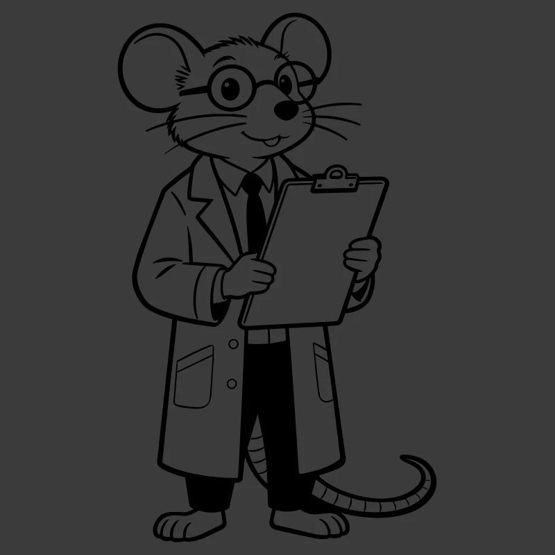 Souris scientifique