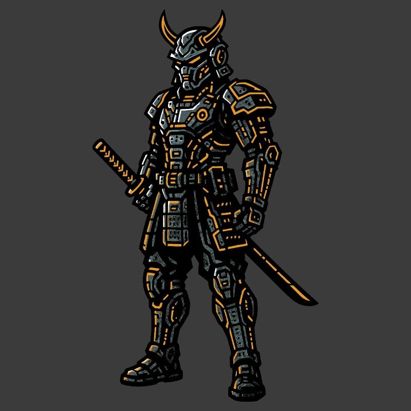 Cyberpunk Samurai
