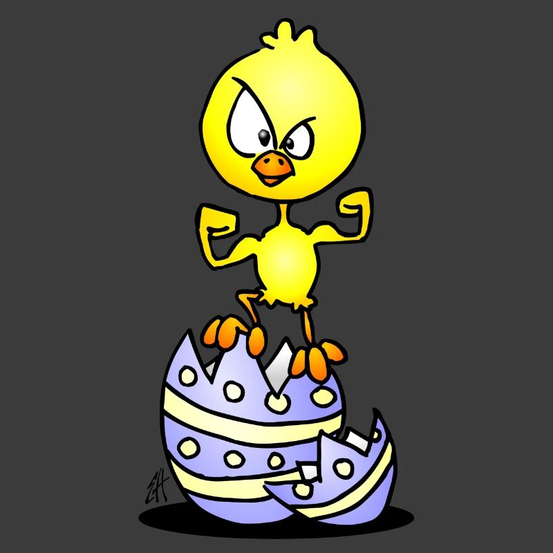 Bold Chick on Eggshells T-Shirt