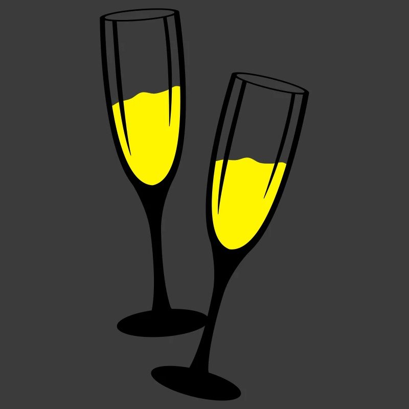 sekt glaeser anstossen