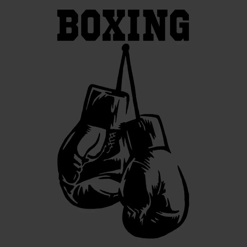 Schwarze Boxhandschuhe