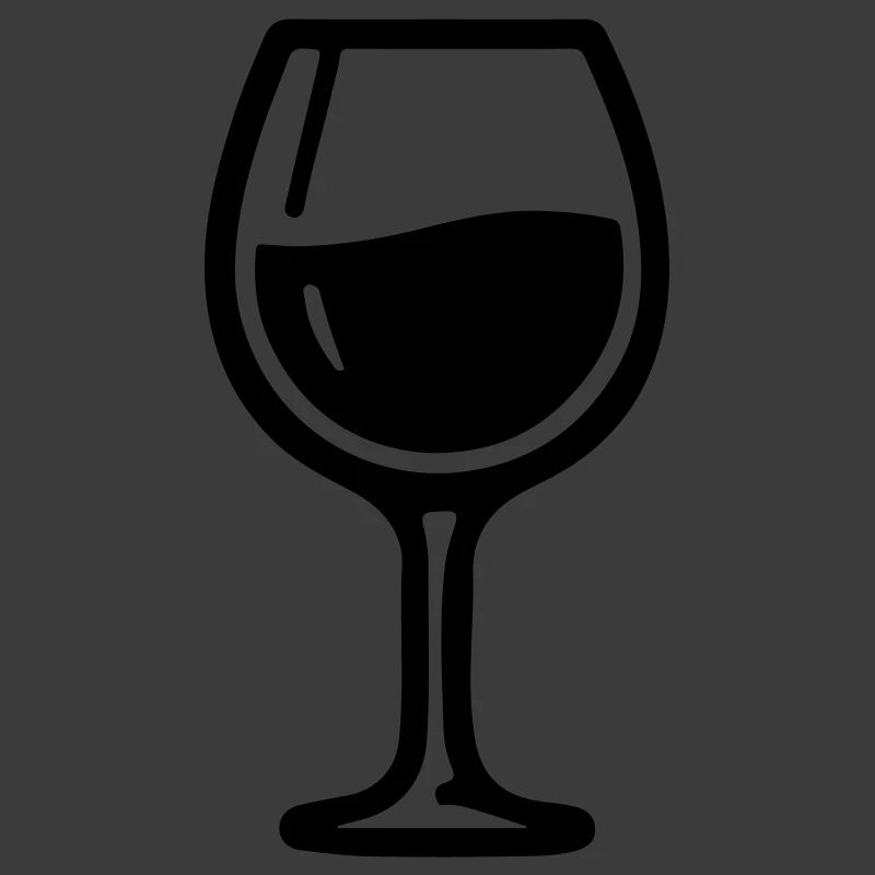 Weinglas Symbol Wein