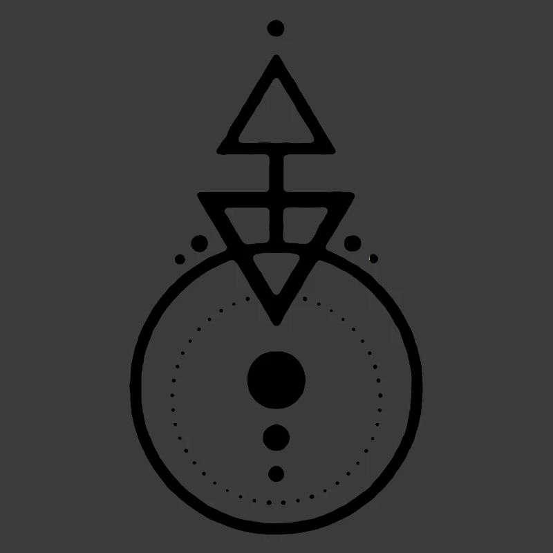 Schwarzes geometrisches Design