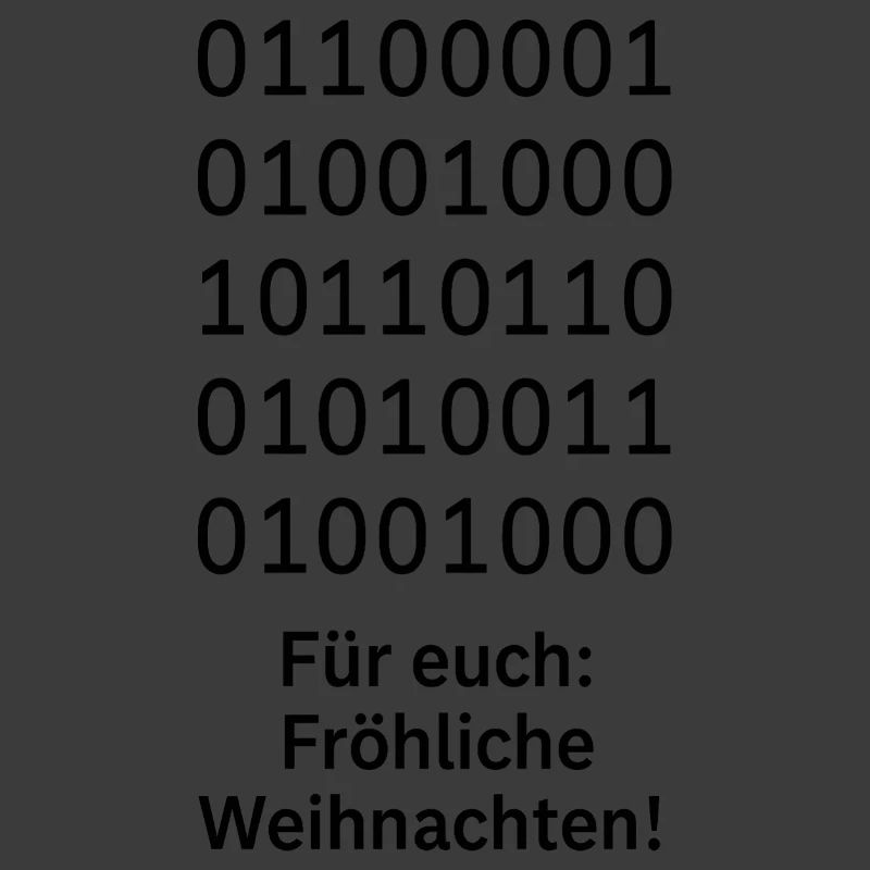 Binary Code Weihnachtszauber