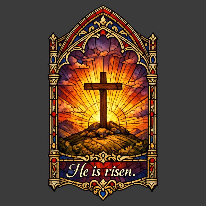 Resurrection He is Risen Easter Jesus