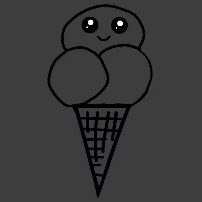 Eis Eiswaffel Eistüte Eiscreme Eiskrem