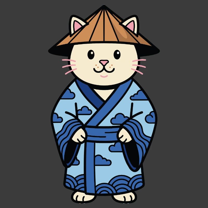 Chat de Chine mignon