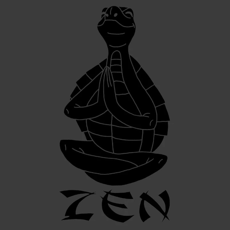 Yogi Schildkröte (Schwarz)