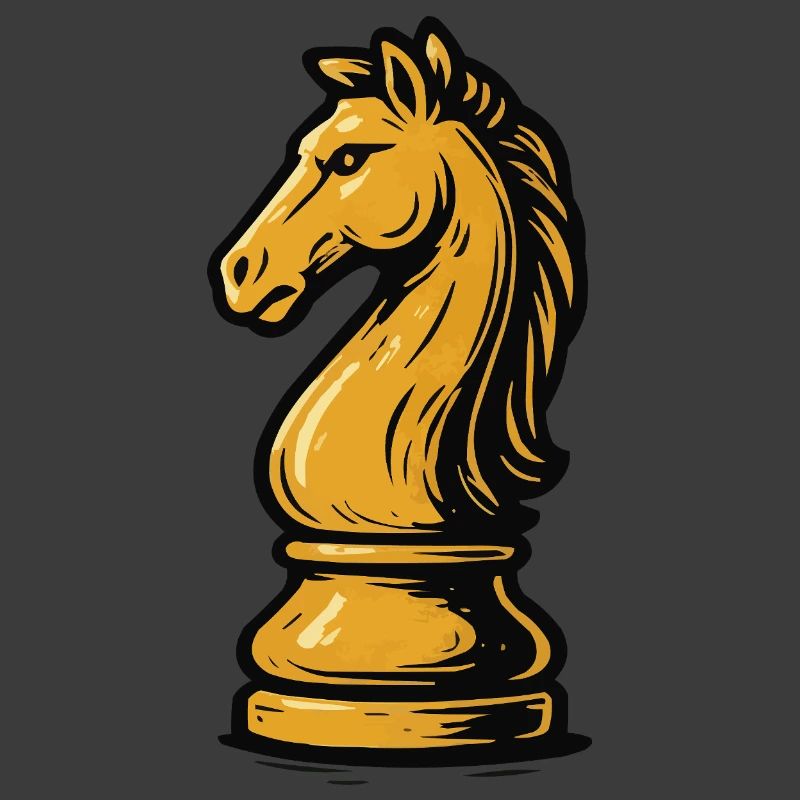 Pferd Schach Figur