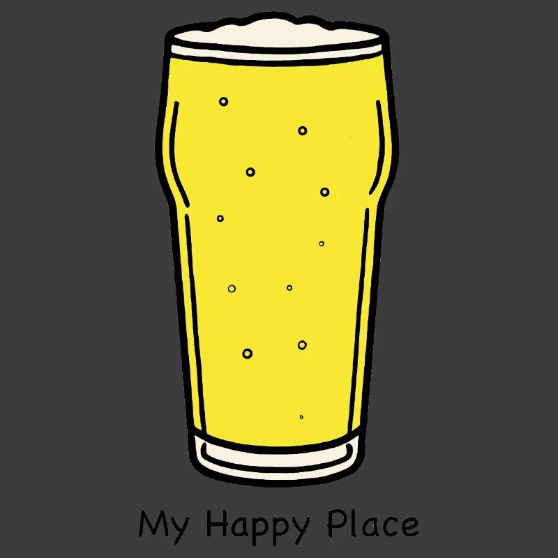 Golden Draft Pint-Grafik