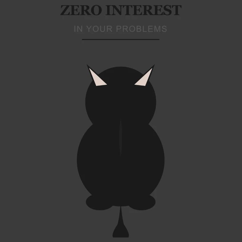 Zero Interest Demon Silhouette