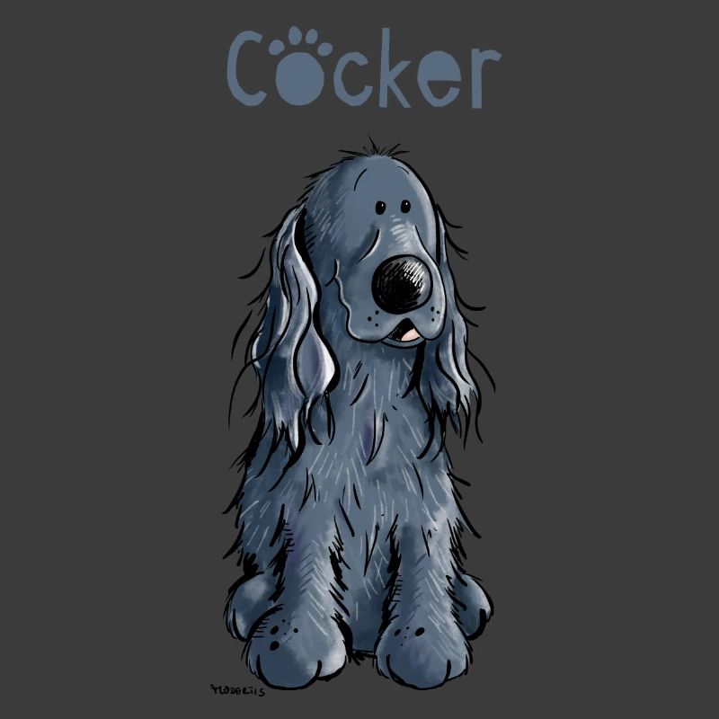 Lustiger Cocker Spaniel