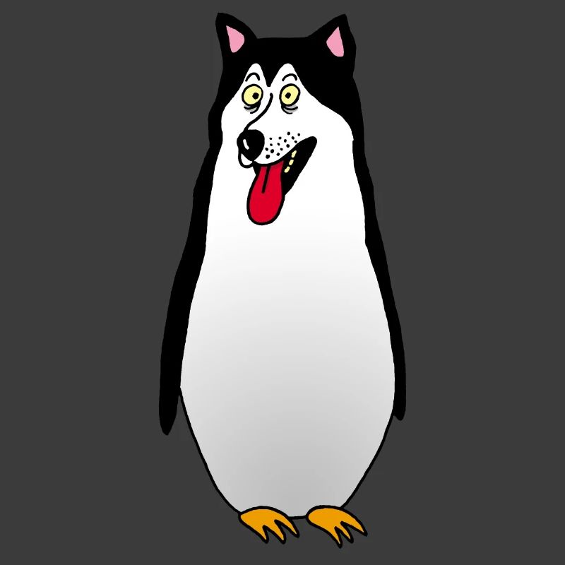 Pinguin Hund