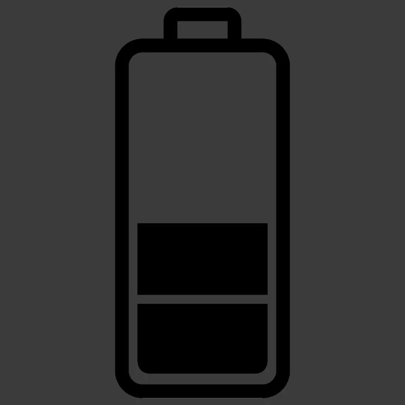 schwache Batterie