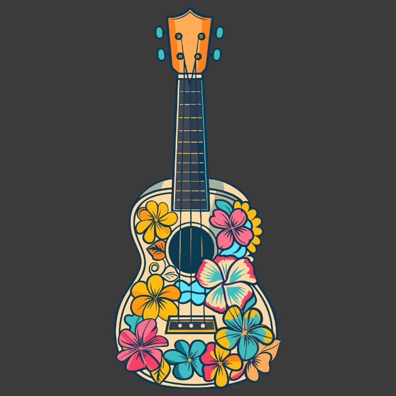 Ukulele Comic-Stil