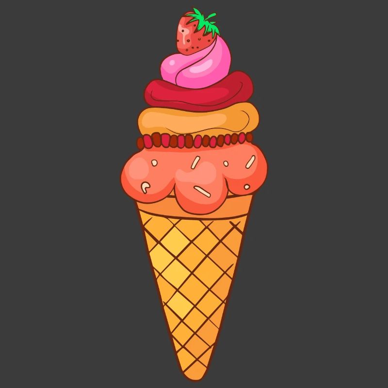 Eis Speiseeis Eiskrem Eiscreme Kugeleis Eisbecher