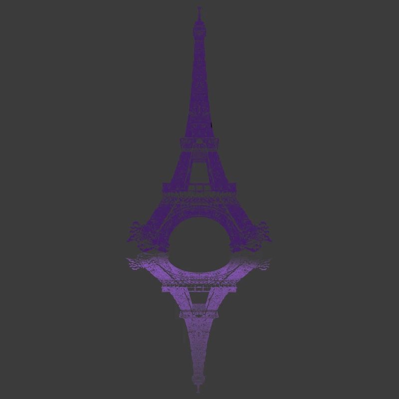 Pariser Spiegel Eiffelturm