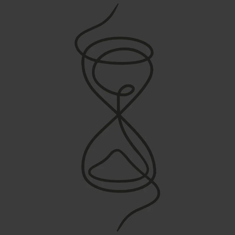 Hourglass Sketch – Time and Transience