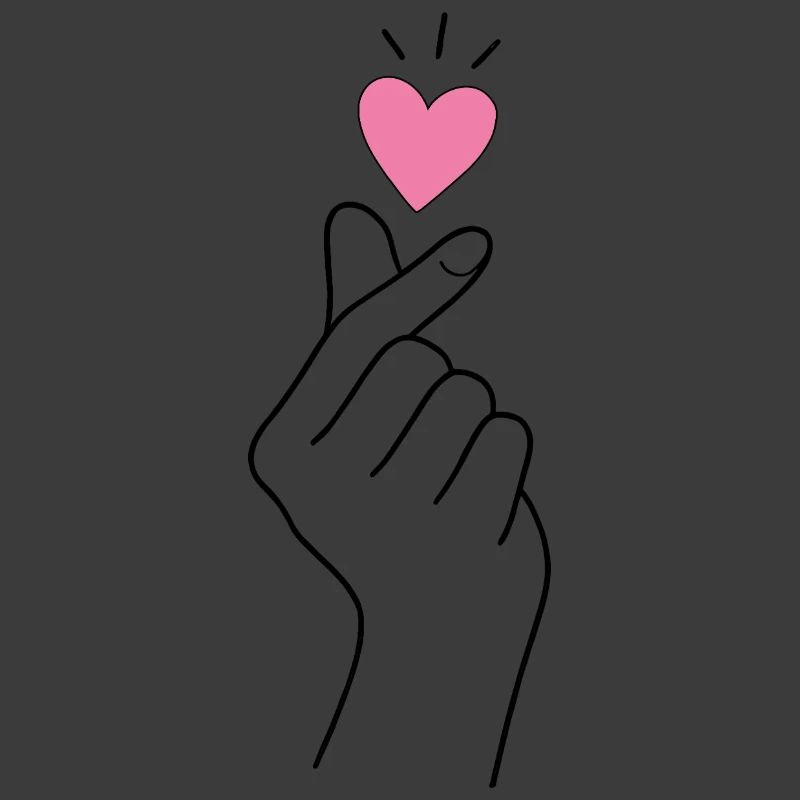 K-Pop Finger Heart