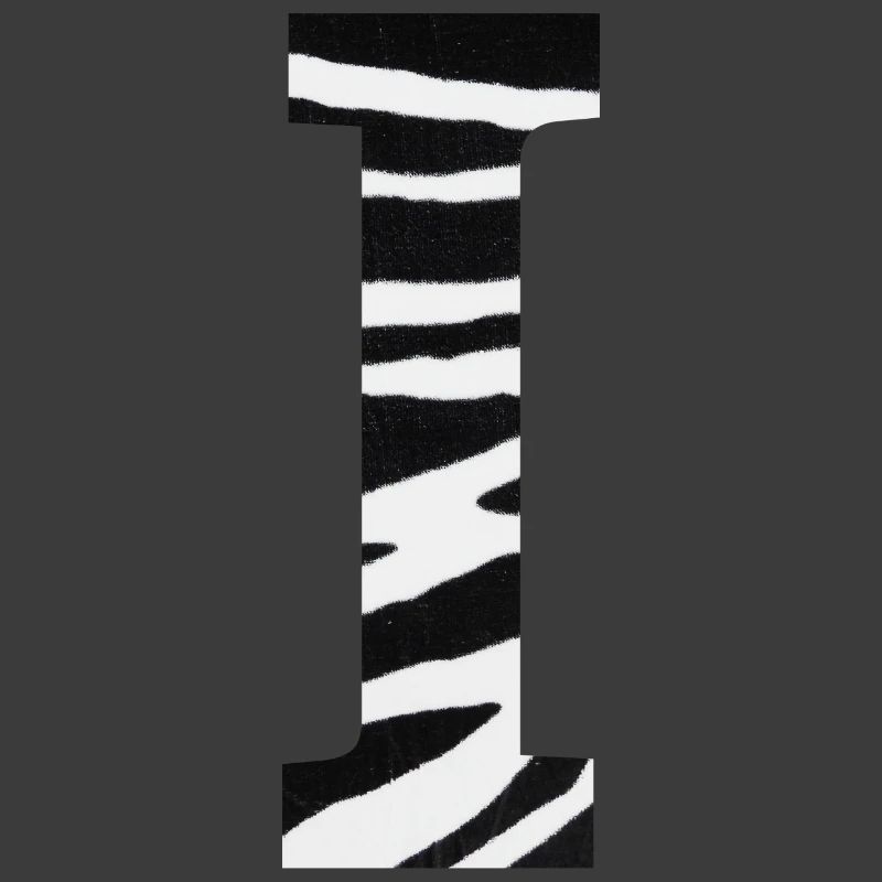 Buchstabe i Zebra