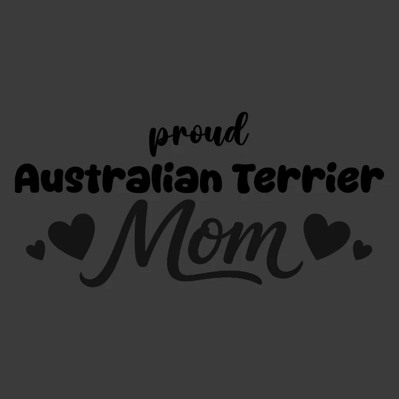  Stolze Aussie Terrier Mutter, Australischer