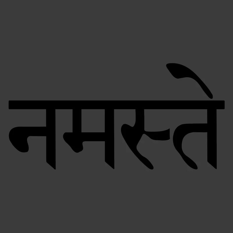 Namaste Sanskrit geschrieben