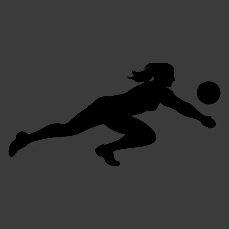 Volleyball Silhouette