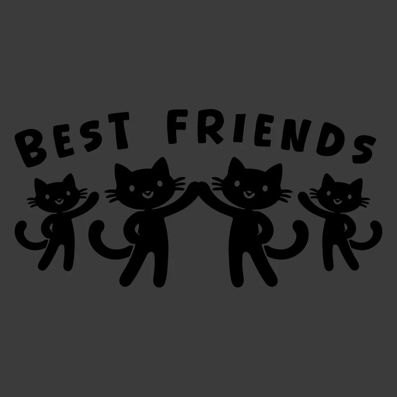 Beste Freunde Katzen
