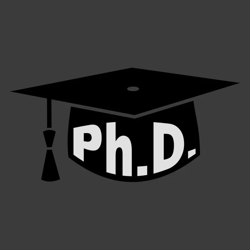 Doktor - Studium - Geschenk - Doktorhut - PhD