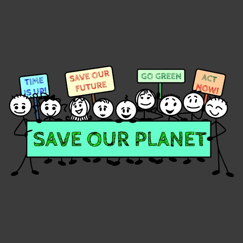 Protest logo climate change