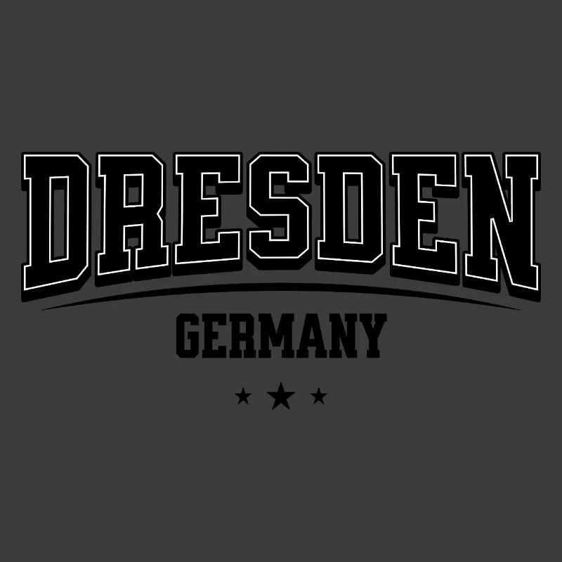 Dresden Germany Schriftzug