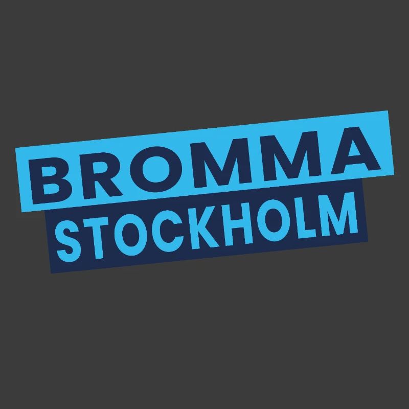 Bromma-Stockholm-Wortzeichen