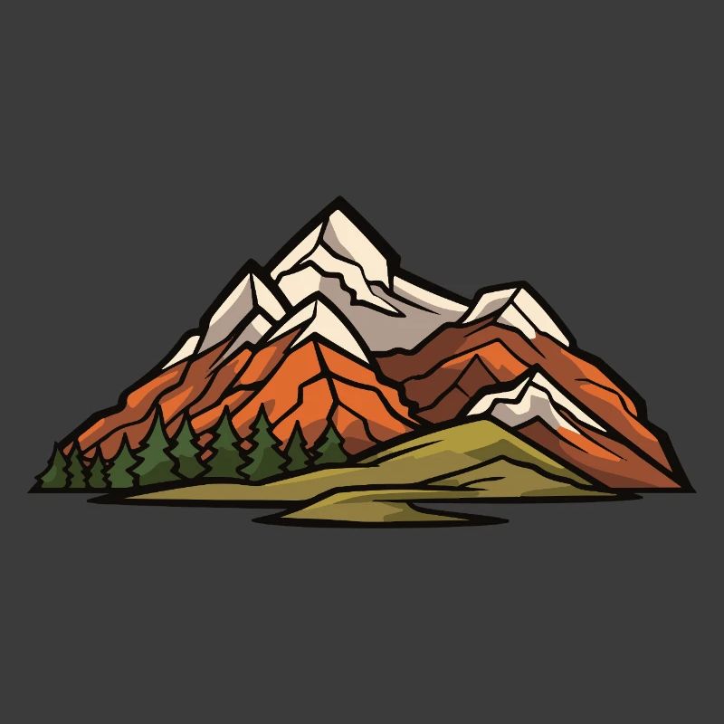 Berge Landschaft