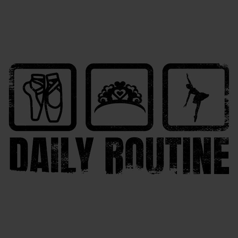 Routine quotidienne du danseur de ballet