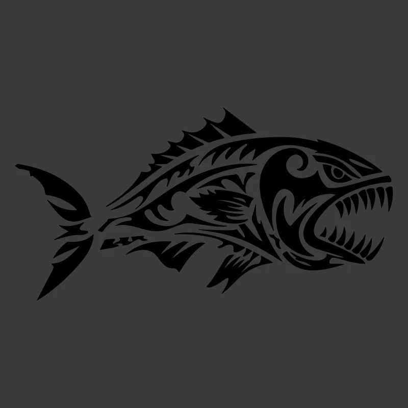 Fisch Tribal Piranha
