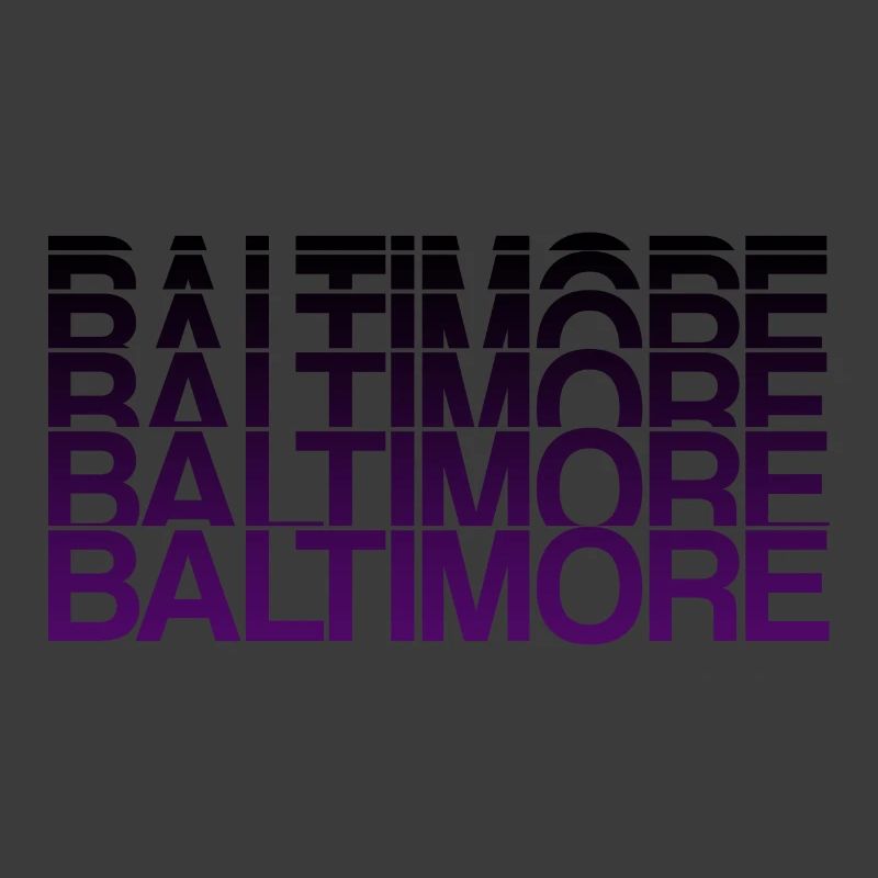 Baltimore Violett Gradient Stil