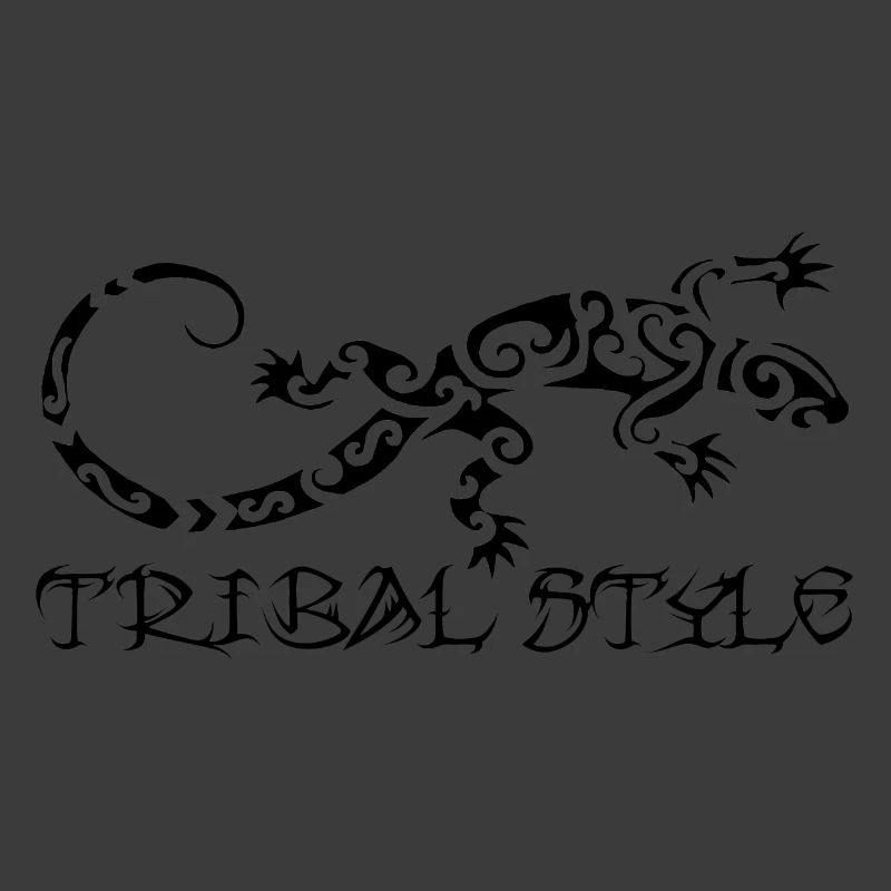 Polynesische schwarze Eidechse