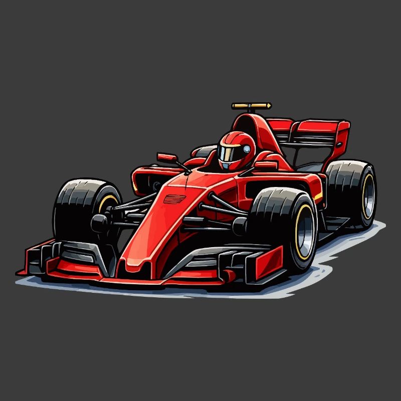  Rennwagen Grafik