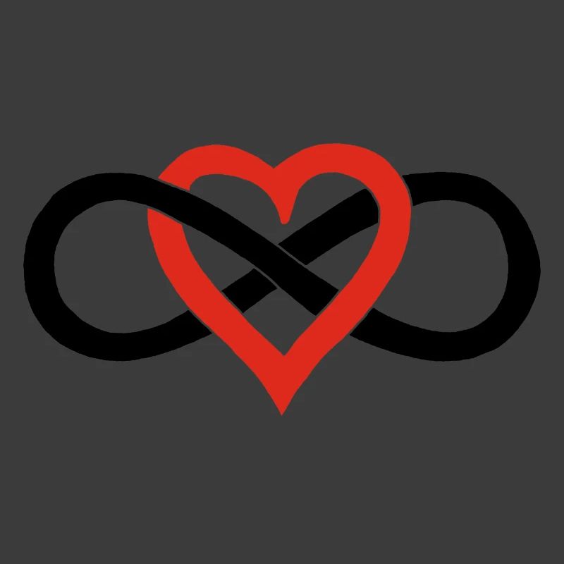 Unendliche Liebe (Schwarz)