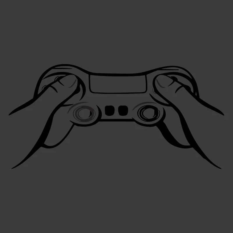 Gamecontroller schwarz