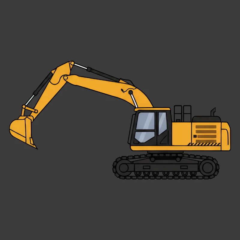 Bagger Baggerfahrer Baustelle