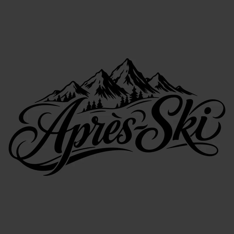 Lettrage après-ski
