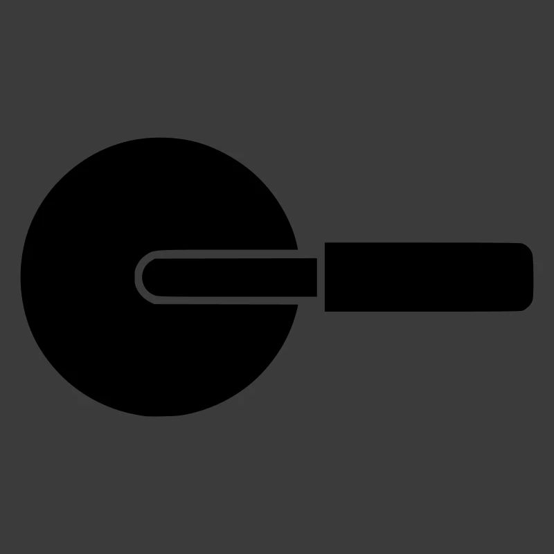 Pizzaschneider Rad Messer