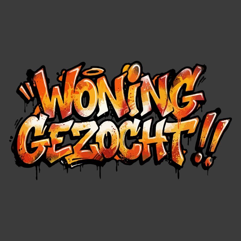 Graffiti-Text von Eigentum gesucht