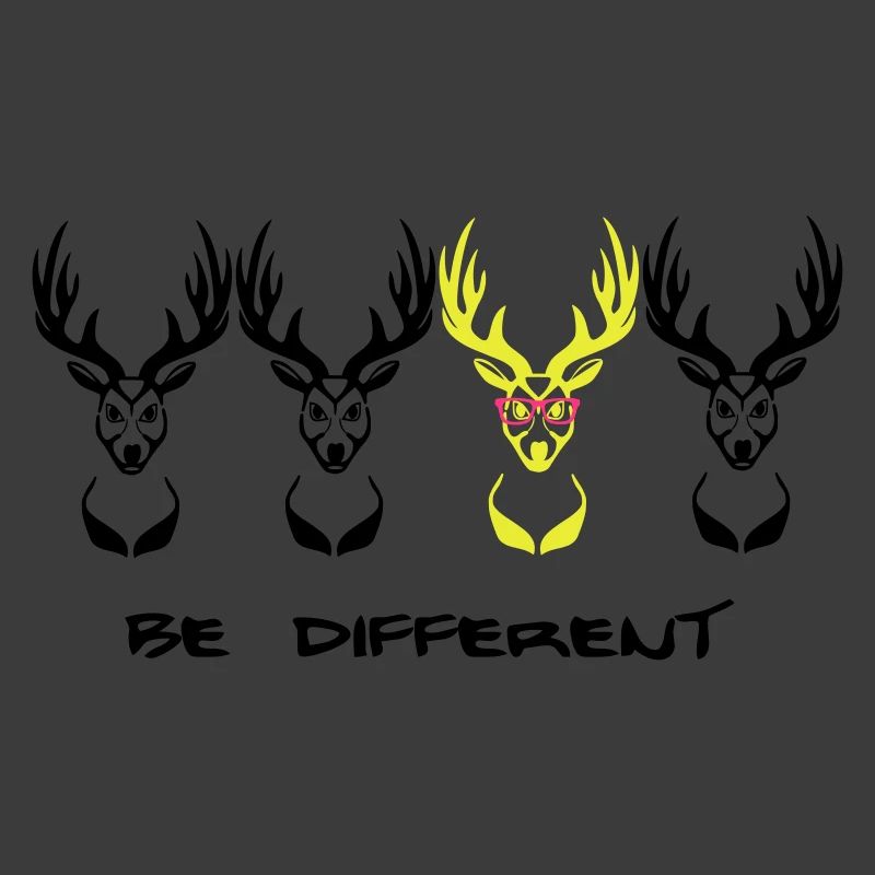 Be different! Deer Nerd Geek 3c